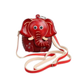 Handmade Elephant Shape Leather Crossbody Bag