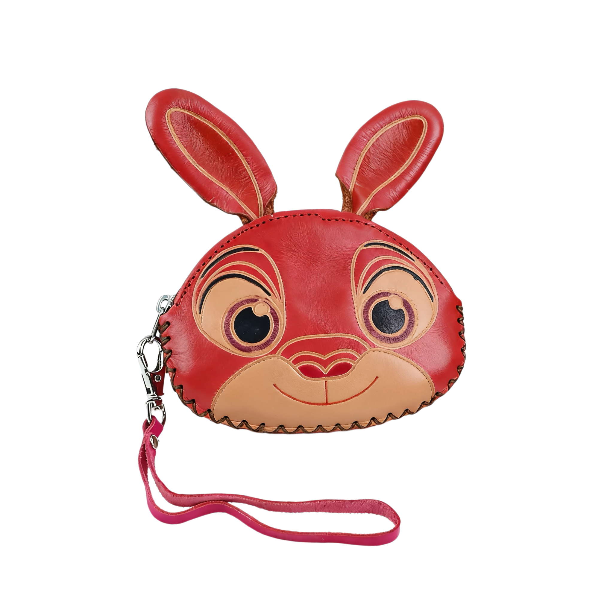 Rabbit Shape Leather Coin Purse